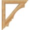 Ekena Millwork Balboa Traditional Rough Sawn Bracket, Western Red Cedar, 4"W x 30"D x 34"H BKT04X30X34BOA01RWR - alternate 2